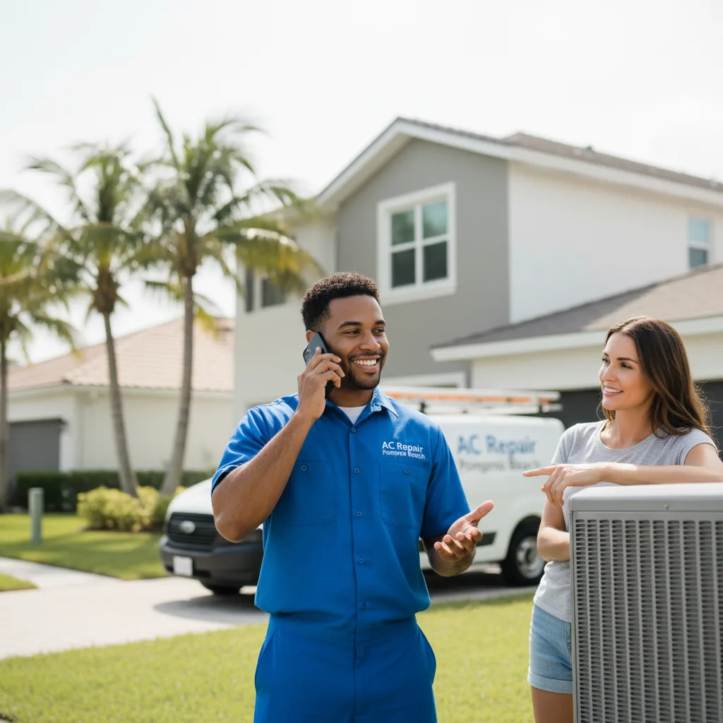 AC Repair Pompano Beach customer support in Apple Springs